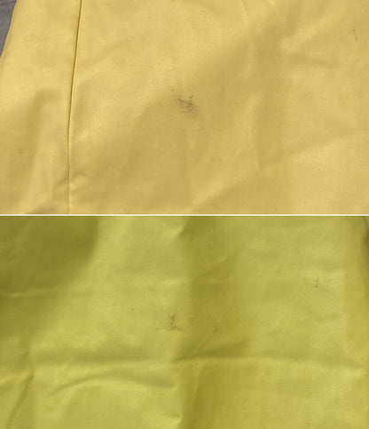 ヨウジヤマモトプールオム ビニール ナイロンロングコート イエロー メンズ SIZE M YOHJI YAMAMOTO POUR HOMME