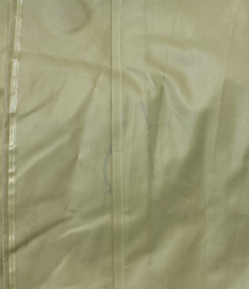 ヨウジヤマモトプールオム ビニール ナイロンロングコート イエロー メンズ SIZE M YOHJI YAMAMOTO POUR HOMME