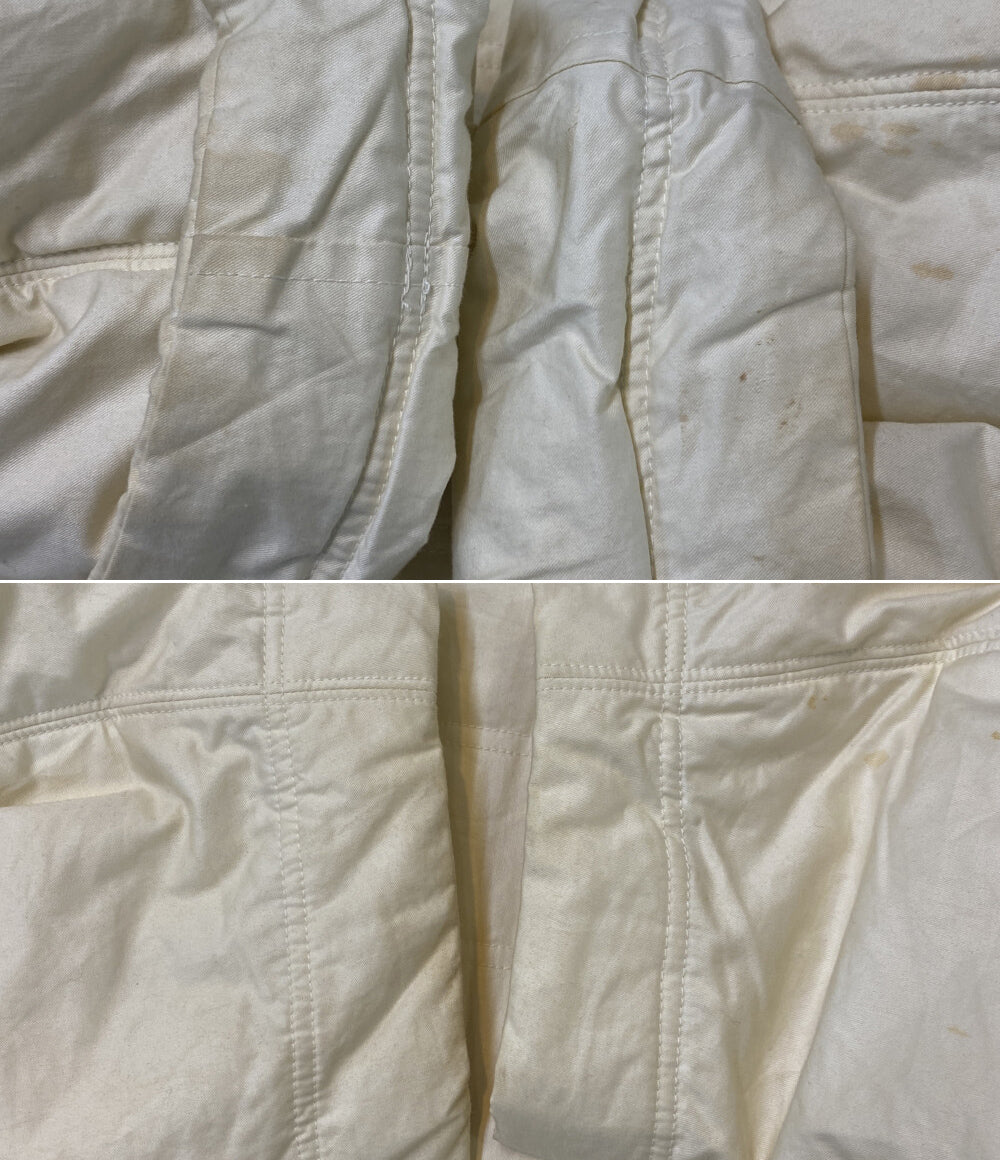 イッセイミヤケ  中綿ノーカラージャケット plantation     PG33018 レディース SIZE L  ISSEY MIYAKE