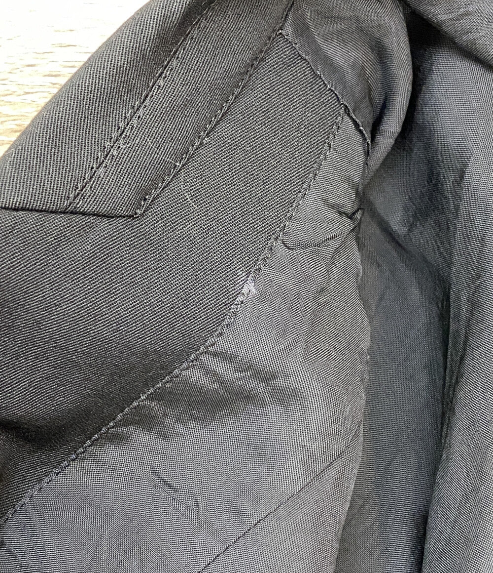 コムデギャルソンオム 袖切替テーラードジャケット ブラック IJ-10011S メンズ SIZE S COMME des GARCONS HOMME