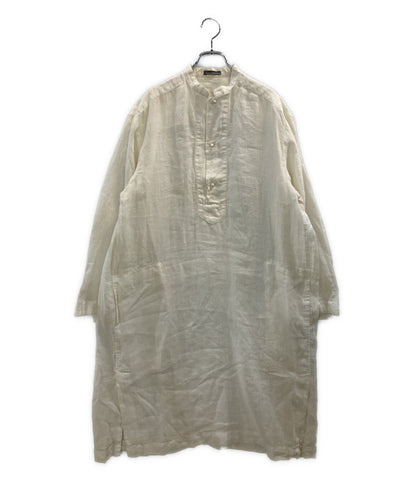 イッセイミヤケ  長袖シャツ 筆タグ リネンプルオーバー 80s    LG11365 メンズ SIZE M  ISSEY MIYAKE