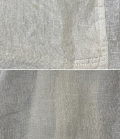 イッセイミヤケ  長袖シャツ 筆タグ リネンプルオーバー 80s    LG11365 メンズ SIZE M  ISSEY MIYAKE