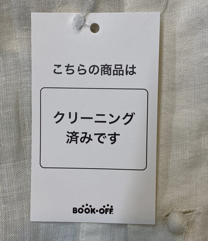 イッセイミヤケ  長袖シャツ 筆タグ リネンプルオーバー 80s    LG11365 メンズ SIZE M  ISSEY MIYAKE