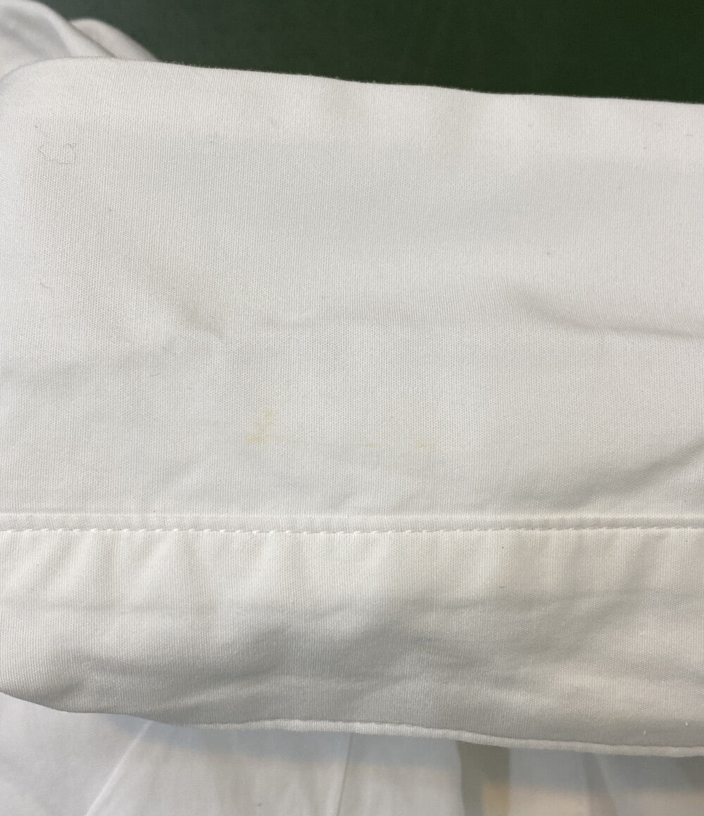 YOHJI YAMAMOTO フロントダーツデザイン長袖シャツ F0-B16-026 レディース SIZE 2 ヨウジヤマモト