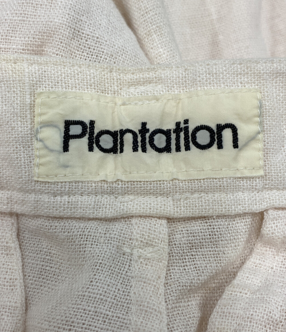 Plantation 綿パンツ PG42217 レディース SIZE L プランテーション