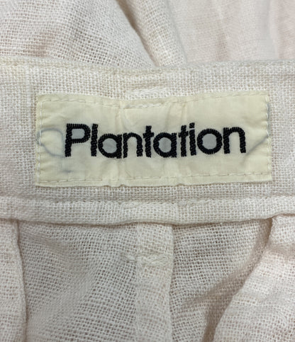Plantation 綿パンツ PG42217 レディース SIZE L プランテーション