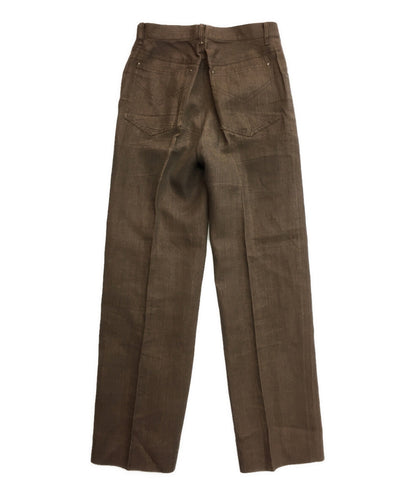 イッセイミヤケ  リネンパンツ 初期タグ ブラウン     LL41480 メンズ SIZE M  ISSEY MIYAKE