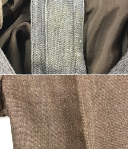 イッセイミヤケ  リネンパンツ 初期タグ ブラウン     LL41480 メンズ SIZE M  ISSEY MIYAKE