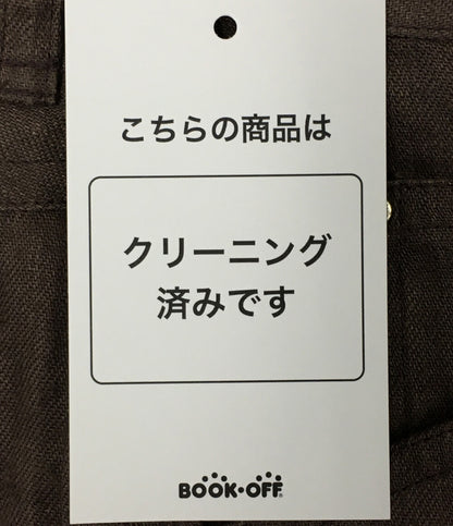 イッセイミヤケ  リネンパンツ 初期タグ ブラウン     LL41480 メンズ SIZE M  ISSEY MIYAKE