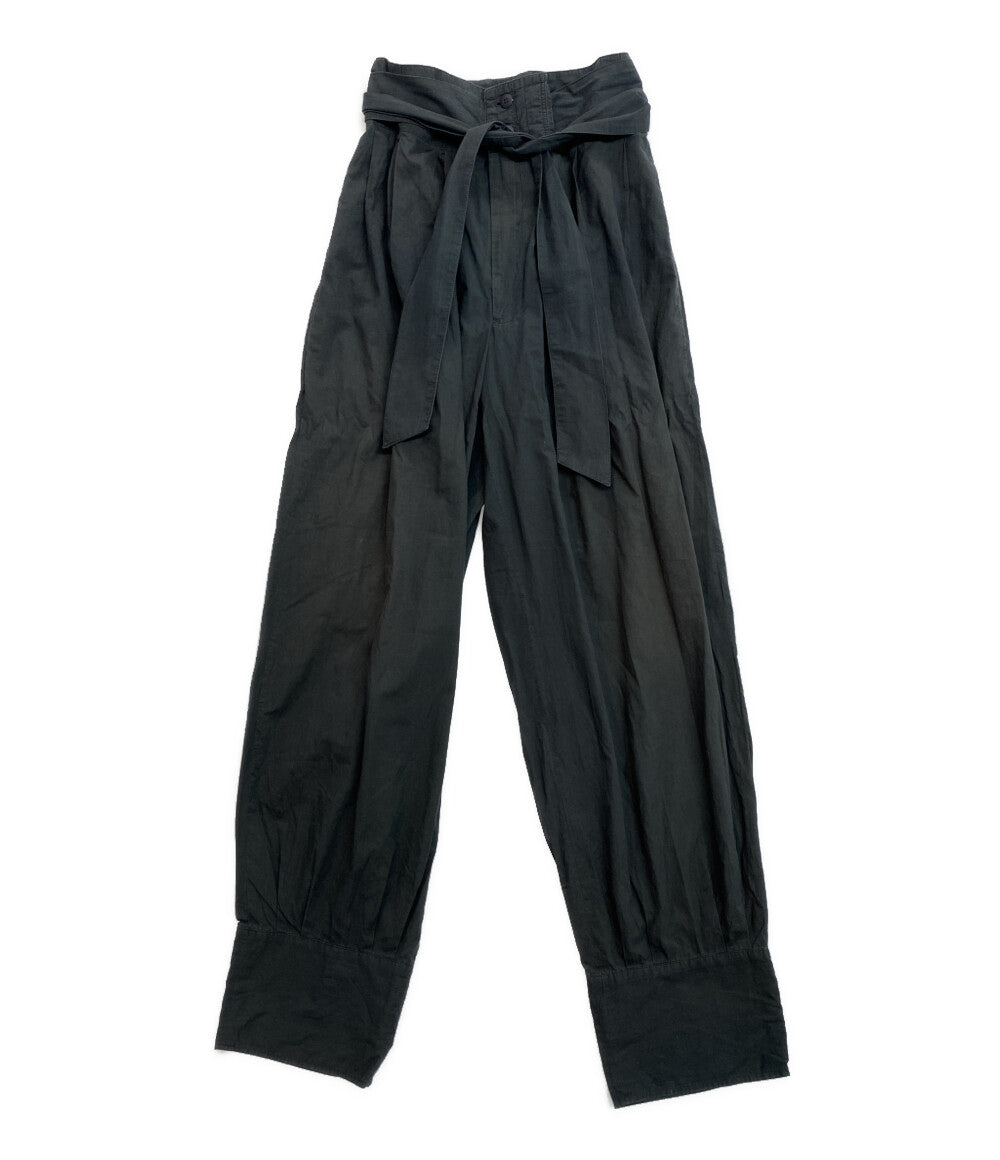 イッセイミヤケ メン  パンツ 80s 筆タグタックパンツ 腰ヒモ     LG42194 メンズ SIZE M  ISSEY MIYAKE MEN