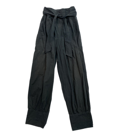 イッセイミヤケ メン  パンツ 80s 筆タグタックパンツ 腰ヒモ     LG42194 メンズ SIZE M  ISSEY MIYAKE MEN