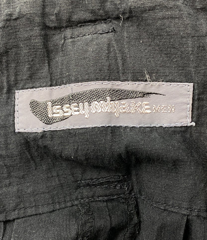 イッセイミヤケ メン  パンツ 80s 筆タグタックパンツ 腰ヒモ     LG42194 メンズ SIZE M  ISSEY MIYAKE MEN