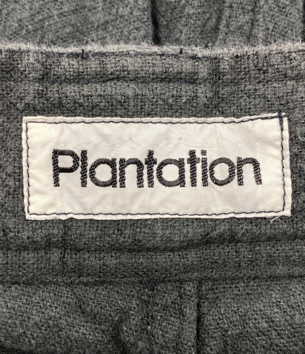 プランテーション ワイドタックパンツ PG44254 レディース SIZE M Plantation
