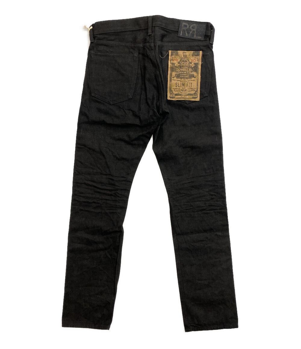 ダブルアールエル 美品 ラルフローレン デニムパンツ SLIM FIT PATNS ブラック 29×30      メンズ SIZE 29×30  RRL RALPH LAUREN