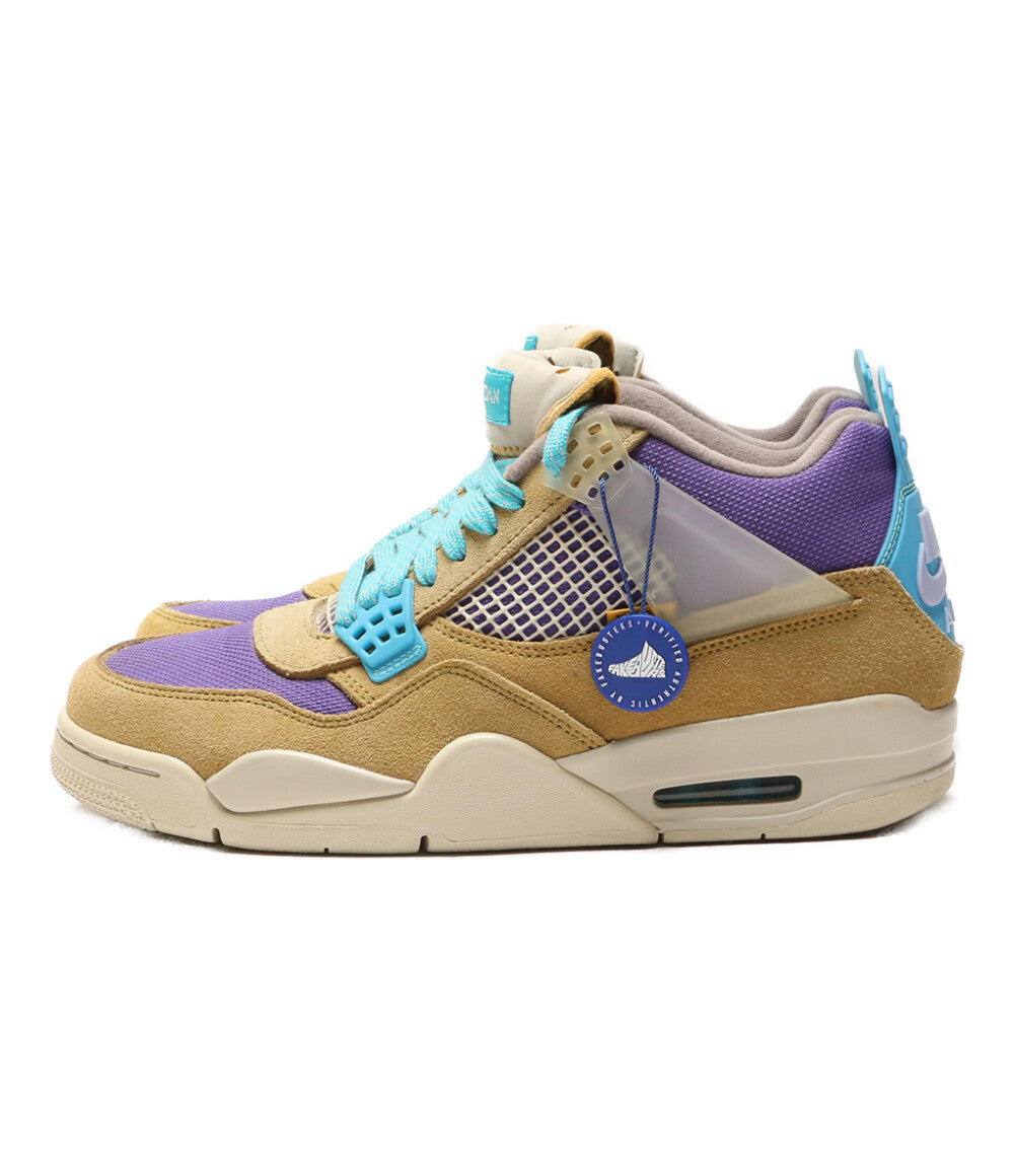 ナイキ ユニオン スニーカー AIR JORDAN 4 SP DESERT MOSS DJ5718-300 メンズ SIZE 27.5cm NIKE×UNION