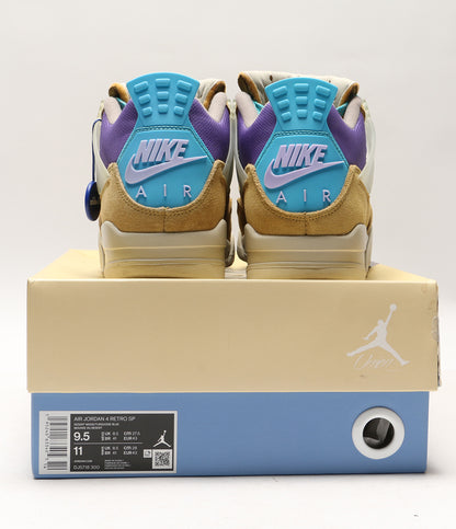 ナイキ ユニオン スニーカー AIR JORDAN 4 SP DESERT MOSS DJ5718-300 メンズ SIZE 27.5cm NIKE×UNION