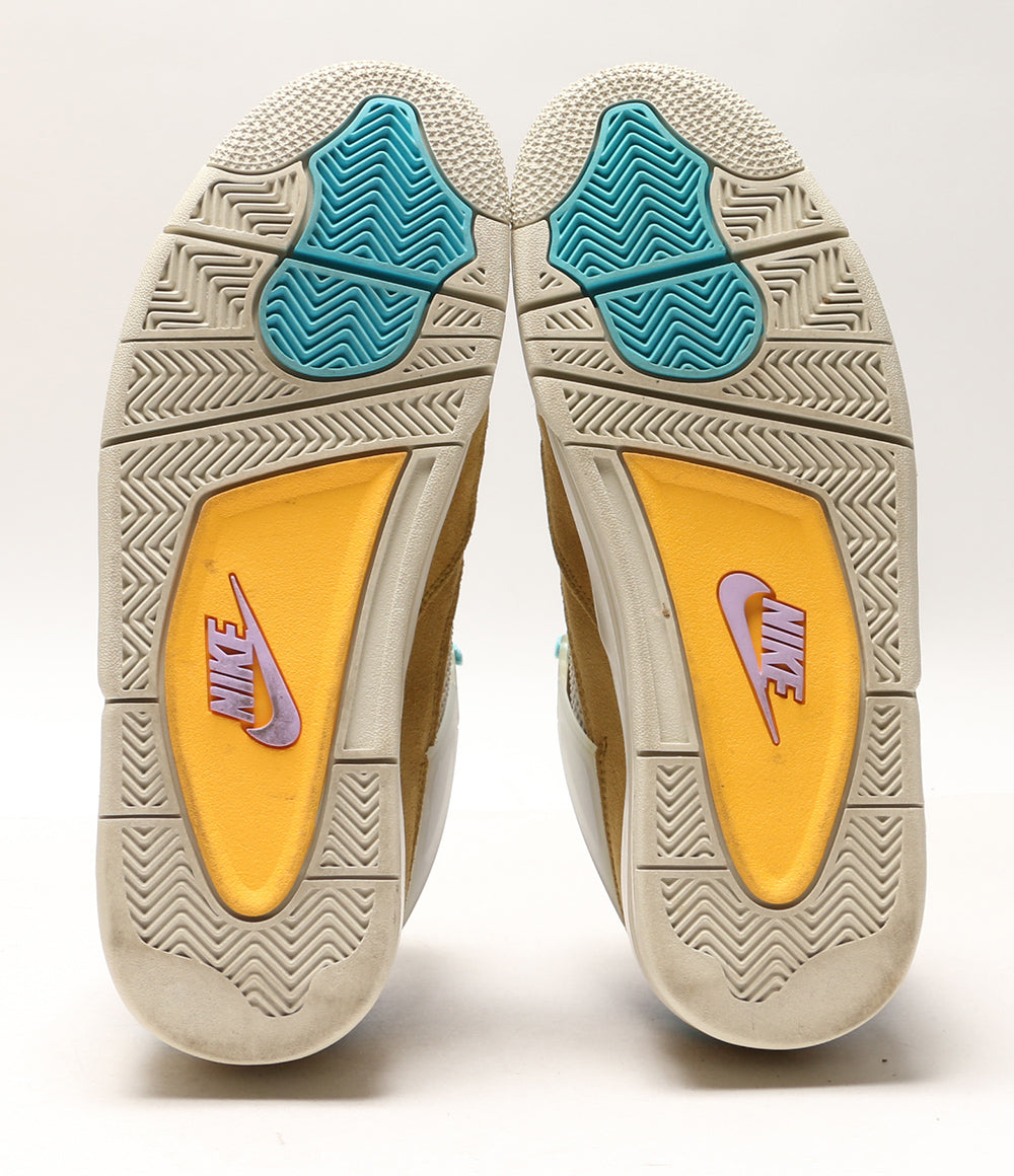 ナイキ ユニオン スニーカー AIR JORDAN 4 SP DESERT MOSS DJ5718-300 メンズ SIZE 27.5cm NIKE×UNION