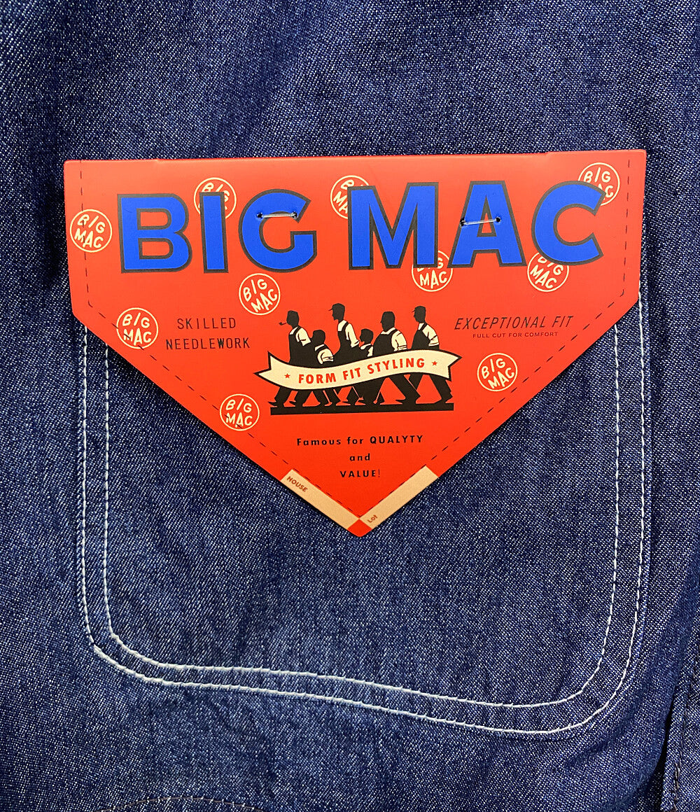 美品 ビッグマック デニムジャケット ENGINEER JACKET メンズ SIZE S BIGMAC