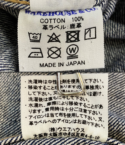 ウエアハウスカンパニー デニムジャケット 2001XX denim jacket メンズ SIZE 36 WAREHOUSE ＆ CO.