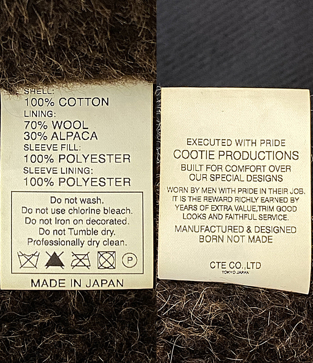 COOTIE フライトジャケット ダークグレー メンズ SIZE M クーティー