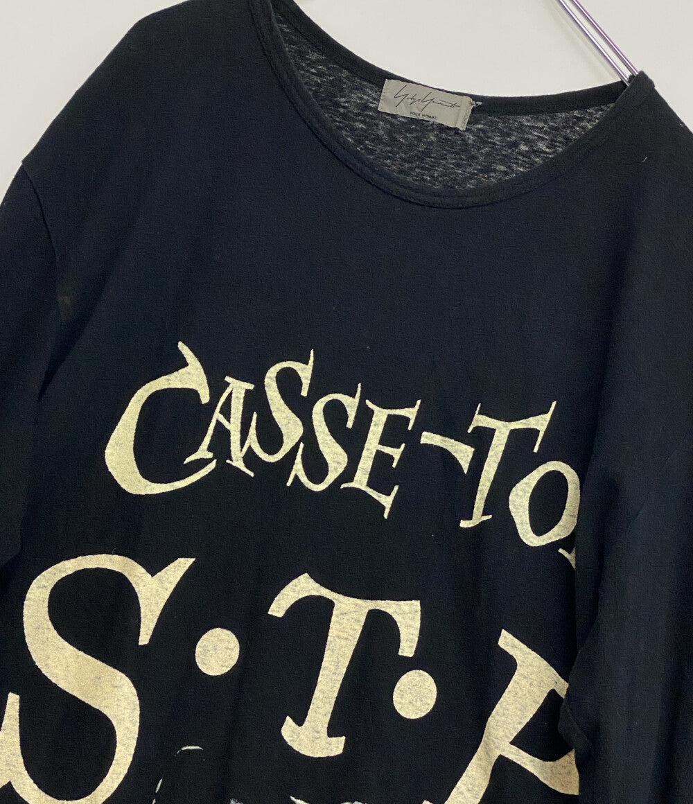 ヨウジヤマモトプールオム 長袖Ｔシャツ HR-T30-070 ロンT メンズ SIZE 3 YOHJI YAMAMOTO POUR HOMME