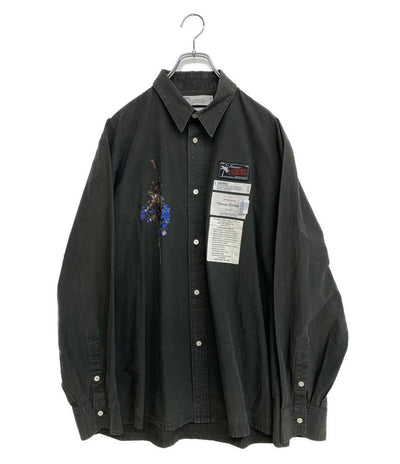 ダイリク 長袖シャツ Flower Children Dress Shirt 2021SS メンズ SIZE L DAIRIKU