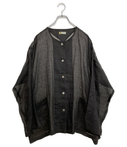 イッセイスポーツ ノーカラーシャツ 80s     RL32141 メンズ SIZE 9  ISSEY SPORT