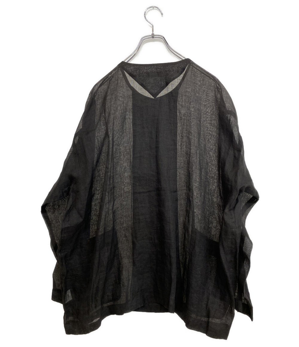 イッセイスポーツ ノーカラーシャツ 80s     RL32141 メンズ SIZE 9  ISSEY SPORT