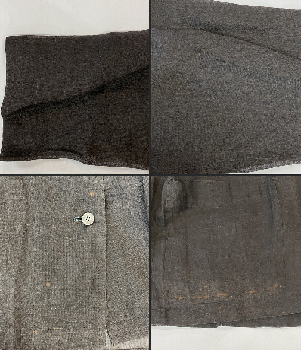 イッセイスポーツ ノーカラーシャツ 80s     RL32141 メンズ SIZE 9  ISSEY SPORT