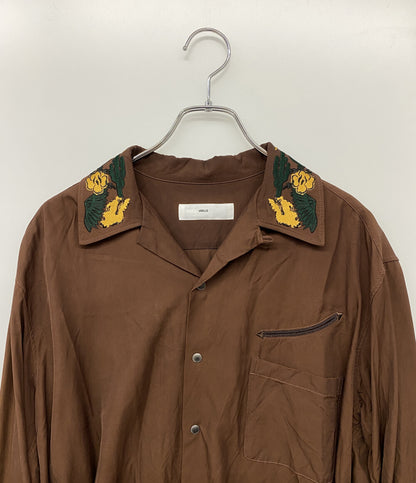 トーガビリリース 長袖レーヨンシャツ 22AW TV22-FJ341 メンズ SIZE 46 TOGA VIRILIS