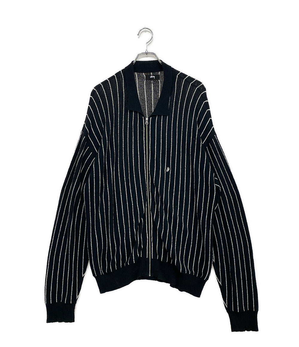 ステューシー 長袖ポロシャツ LIGHT WEIGHT ZIP POLO 23AW メンズ SIZE L STUSSY