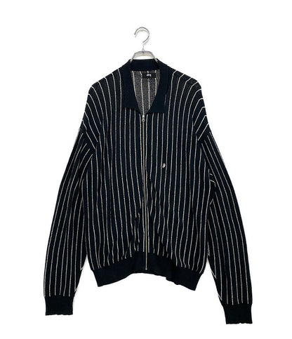 ステューシー 長袖ポロシャツ LIGHT WEIGHT ZIP POLO 23AW メンズ SIZE L STUSSY