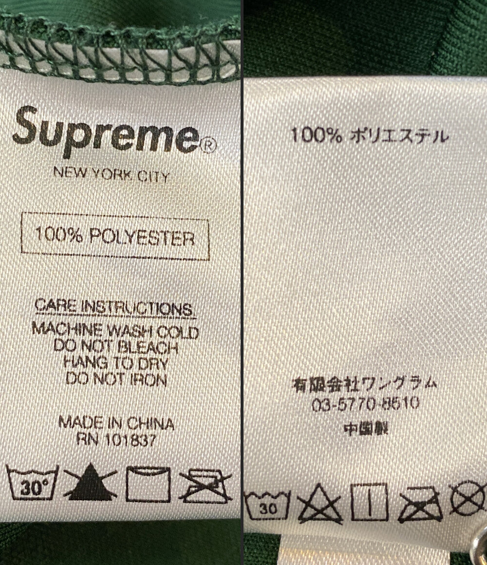 Supreme ベースボールシャツ 半袖 2017AW SnakeScriptLogoJers メンズ SIZE L シュプリーム