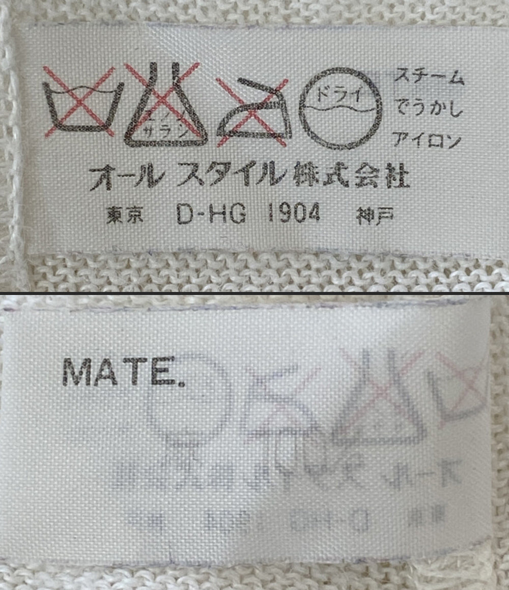 ISSEY MIYAKE カットソー Knit Tee リネン100 メンズ SIZE - イッセイミヤケ