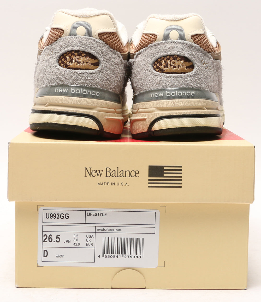 ニューバランス 美品 スニーカー U993GG メンズ SIZE 26.5cm new balance