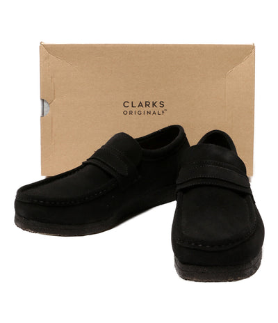 クラークス スエード ローファー ブラック メンズ SIZE 27cm Clarks