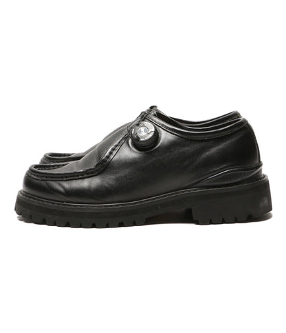 ピージー チロリアンブーツ STEVEN ALAN KNOCK BLACK LEATHER       メンズ SIZE 41  PG