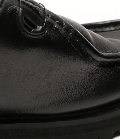 ピージー チロリアンブーツ STEVEN ALAN KNOCK BLACK LEATHER       メンズ SIZE 41  PG