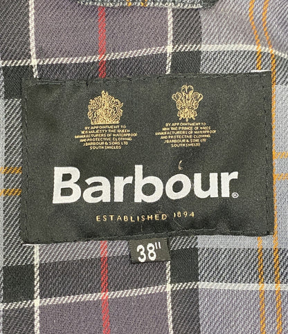 バブアー  コート 22AW 222MWX2089 OS BORDER ブラック size 38      メンズ SIZE 38  BARBOUR