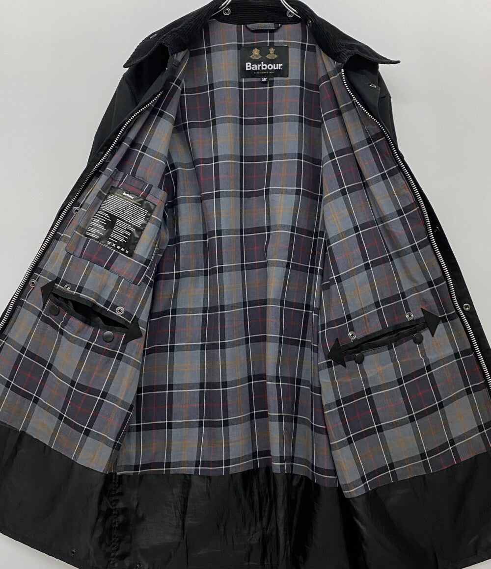 バブアー  コート 22AW 222MWX2089 OS BORDER ブラック size 38      メンズ SIZE 38  BARBOUR
