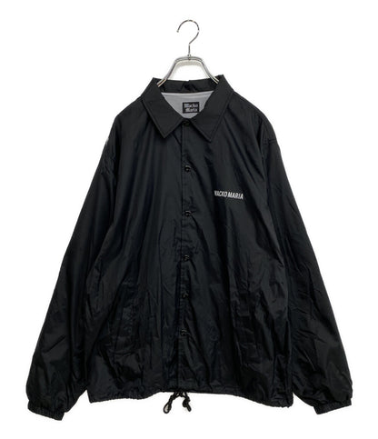 ワコマリア ナイロンコーチジャケット ブラック メンズ SIZE L WACKO MARIA