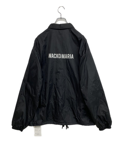 ワコマリア ナイロンコーチジャケット ブラック メンズ SIZE L WACKO MARIA