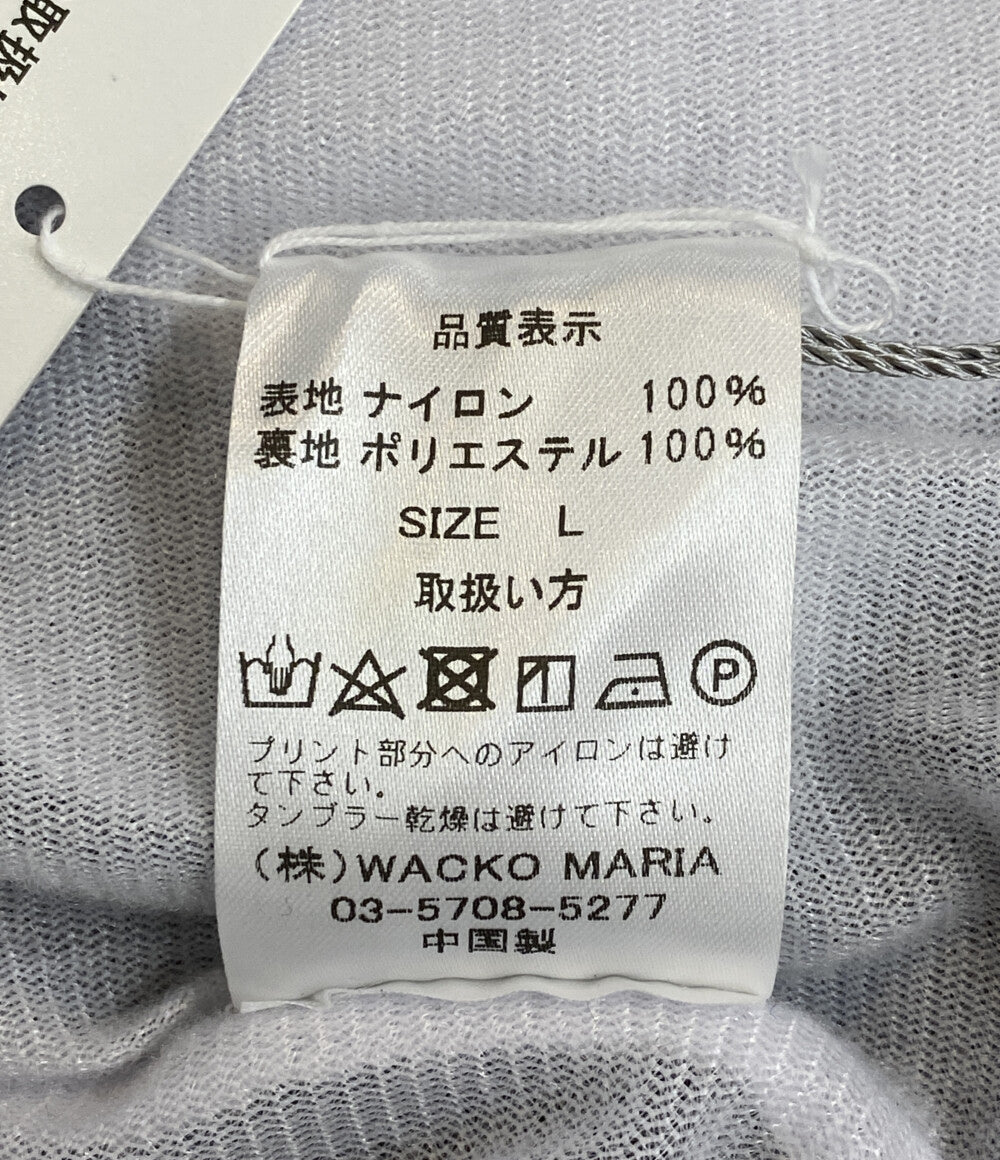 ワコマリア ナイロンコーチジャケット ブラック メンズ SIZE L WACKO MARIA