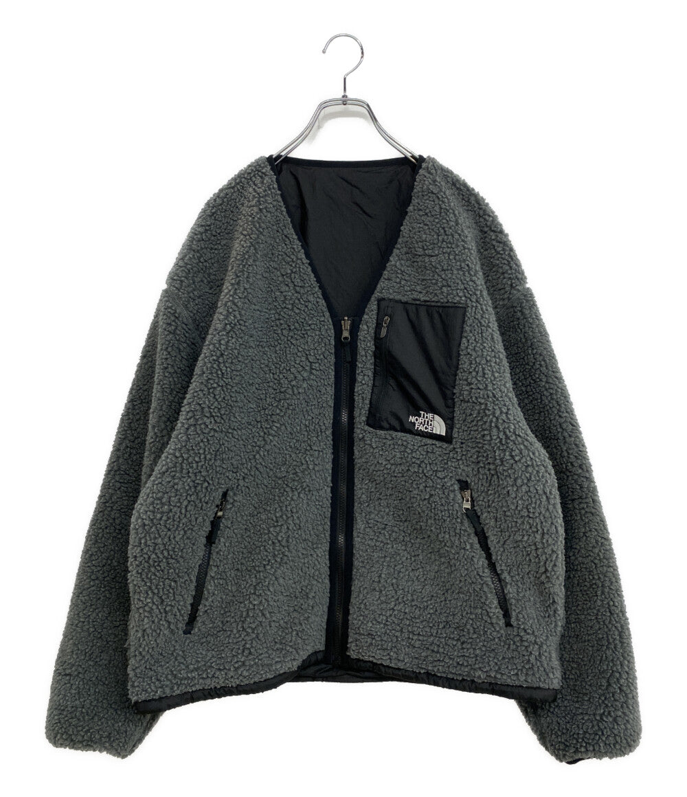ザノースフェイス ジャケット リバーシブルパイルカーディガン グレー NP72334 メンズ SIZE L THE NORTH FACE