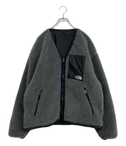 ザノースフェイス ジャケット リバーシブルパイルカーディガン グレー NP72334 メンズ SIZE L THE NORTH FACE