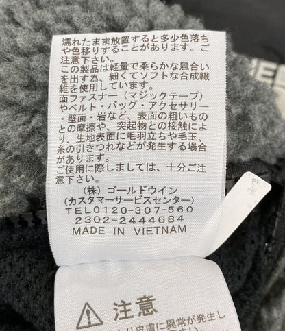 ザノースフェイス ジャケット リバーシブルパイルカーディガン グレー NP72334 メンズ SIZE L THE NORTH FACE