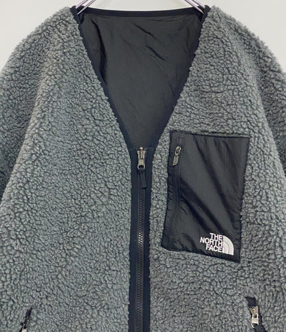 ザノースフェイス ジャケット リバーシブルパイルカーディガン グレー NP72334 メンズ SIZE L THE NORTH FACE