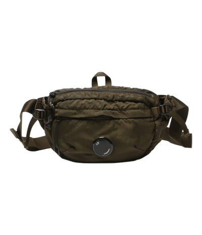 シーピーカンパニー ボディバッグ ナイロンラウンドバッグ カーキ CMAC112A005269G メンズ C.P COMPANY