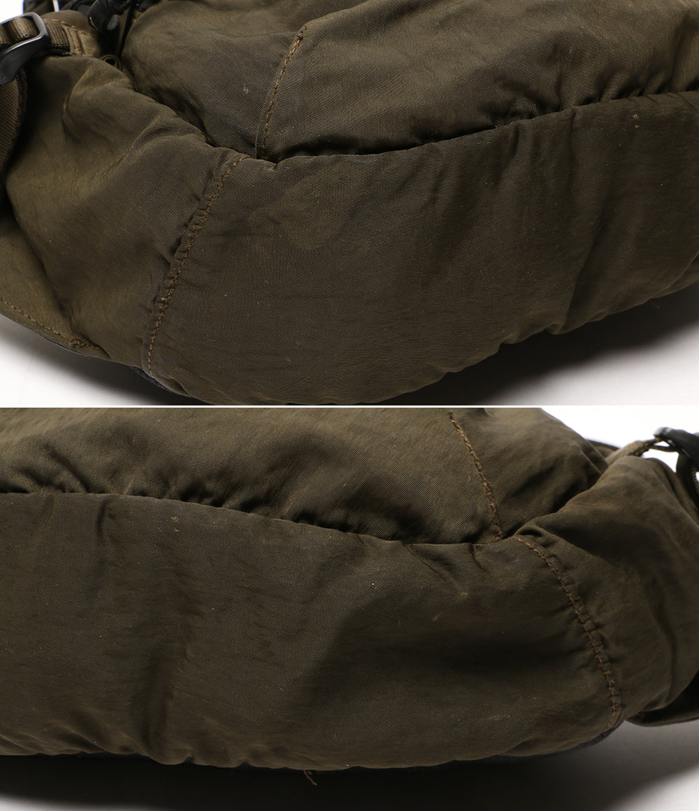 シーピーカンパニー ボディバッグ ナイロンラウンドバッグ カーキ