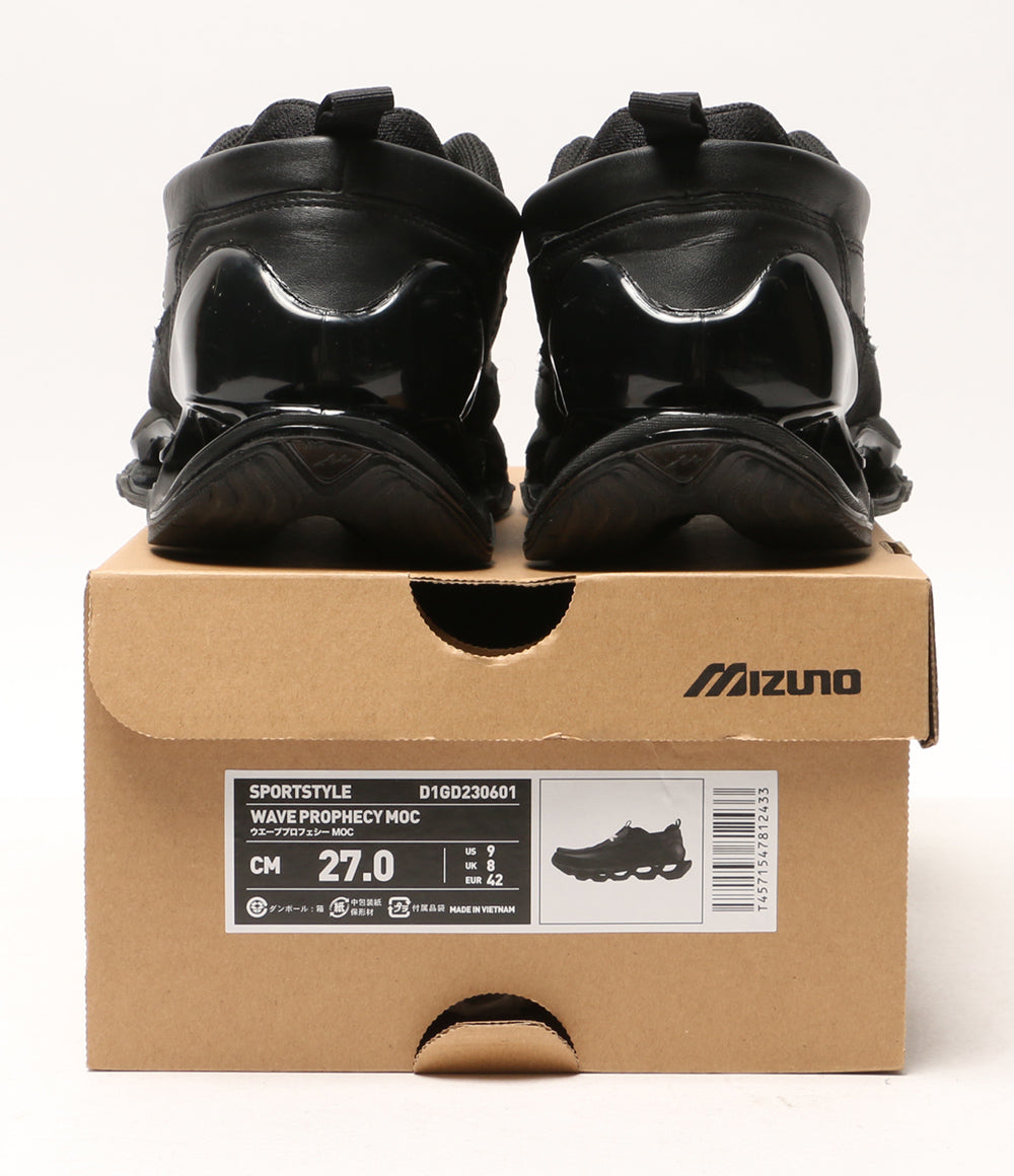 Mizuno Wave Prophecy Moc 27cmスニーカー ◇関税/送料無料◇MIZUNO WAVE PROPHECY MOC BLACK◇人気商品